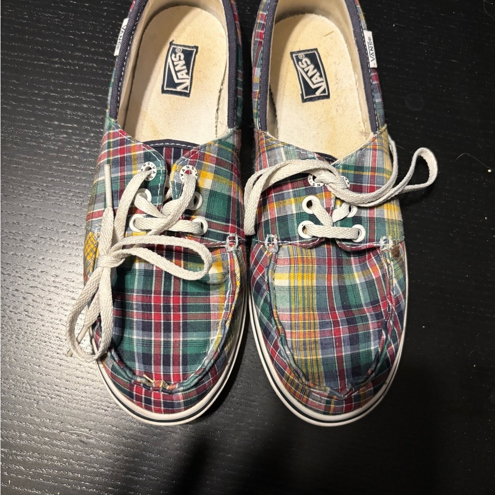 Vans Multicolor Plaid Sneakers